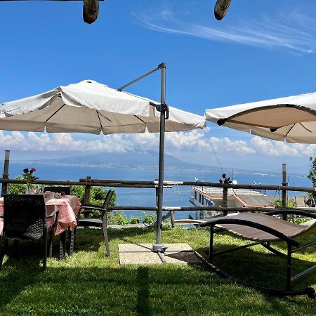 Vila La Badia Montechiaro - Breathtaking View Of Sorrento Coast Vico Equense Exteriér fotografie