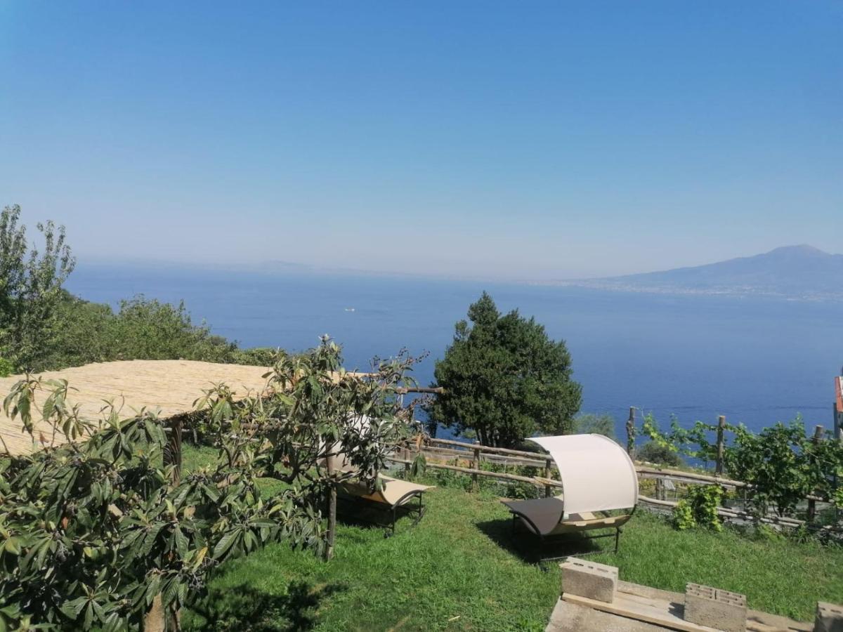 Vila La Badia Montechiaro - Breathtaking View Of Sorrento Coast Vico Equense Exteriér fotografie