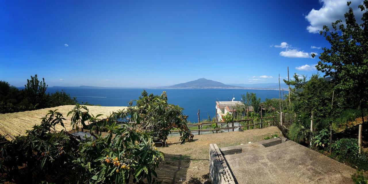 Vila La Badia Montechiaro - Breathtaking View Of Sorrento Coast Vico Equense Exteriér fotografie