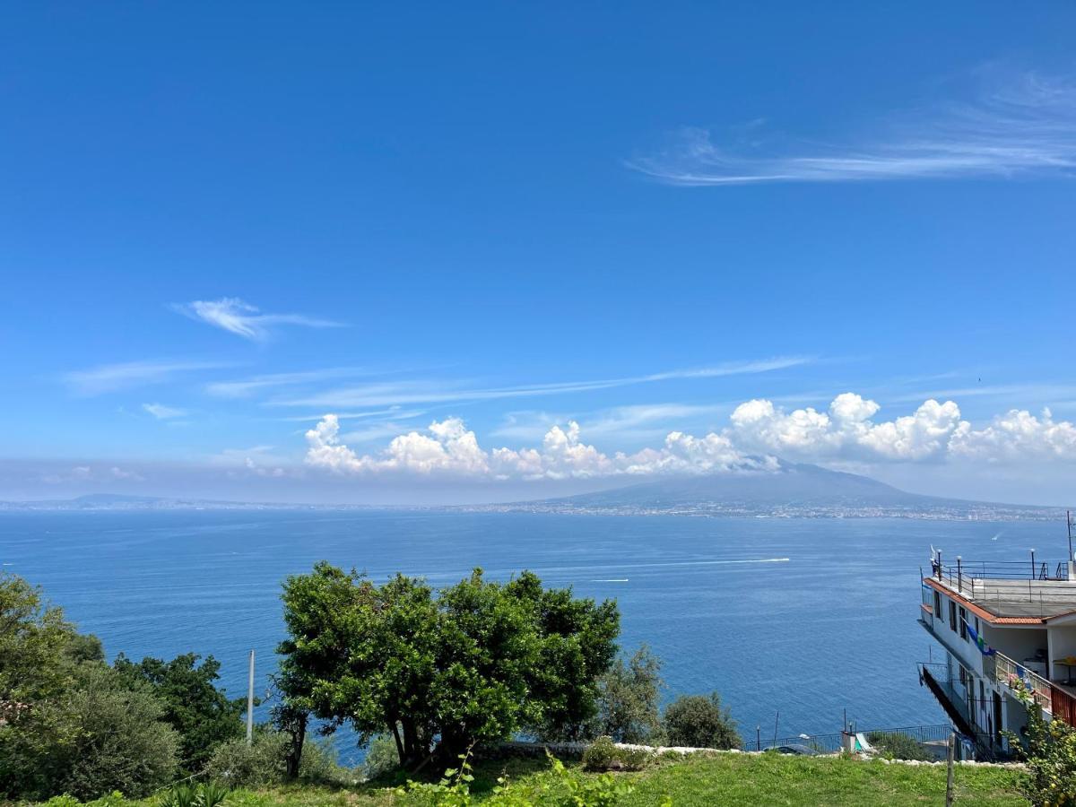 Vila La Badia Montechiaro - Breathtaking View Of Sorrento Coast Vico Equense Exteriér fotografie