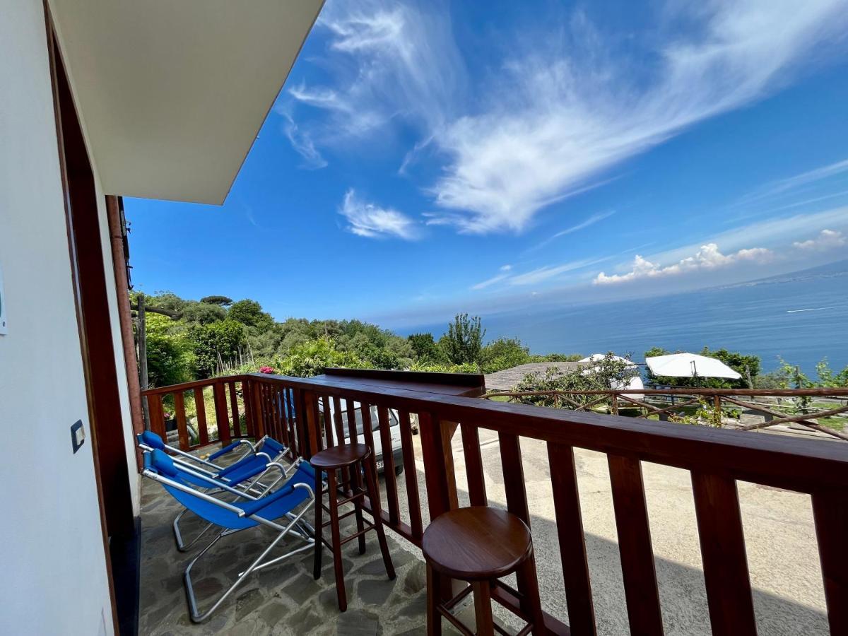 Vila La Badia Montechiaro - Breathtaking View Of Sorrento Coast Vico Equense Exteriér fotografie